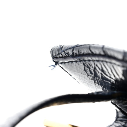 Christian Dior Ceramic Effect Deerskin Cannage Large Stardust Backpack Navy Blue 10 of 10