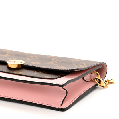 Louis Vuitton Monogram Flore Chain Wallet Rose Ballerine 9 of 9