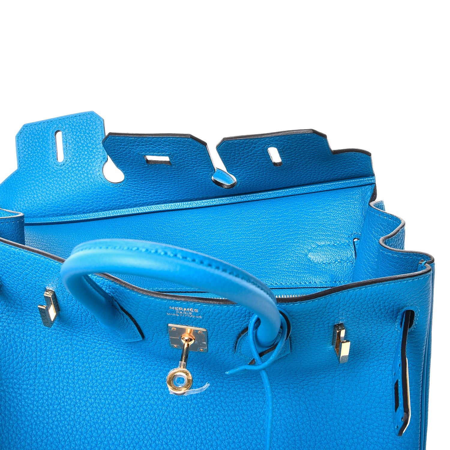 Hermes Togo Birkin 25 Bleu Zanzibar 10 of 37