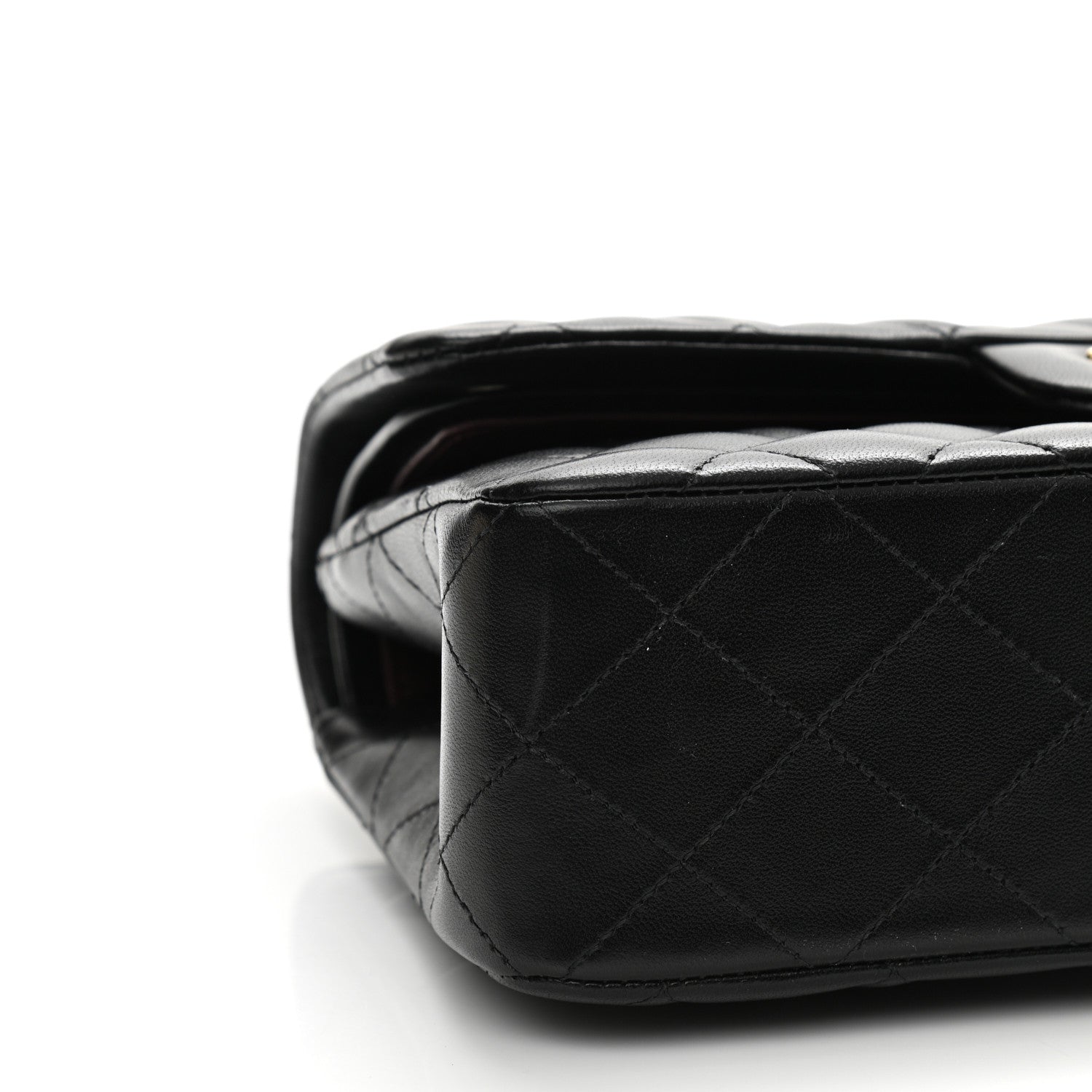 Chanel Lambskin Quilted Small Double Flap Black 9 of 11