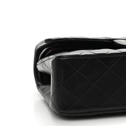 Chanel Lambskin Quilted Small Double Flap Black 9 of 11