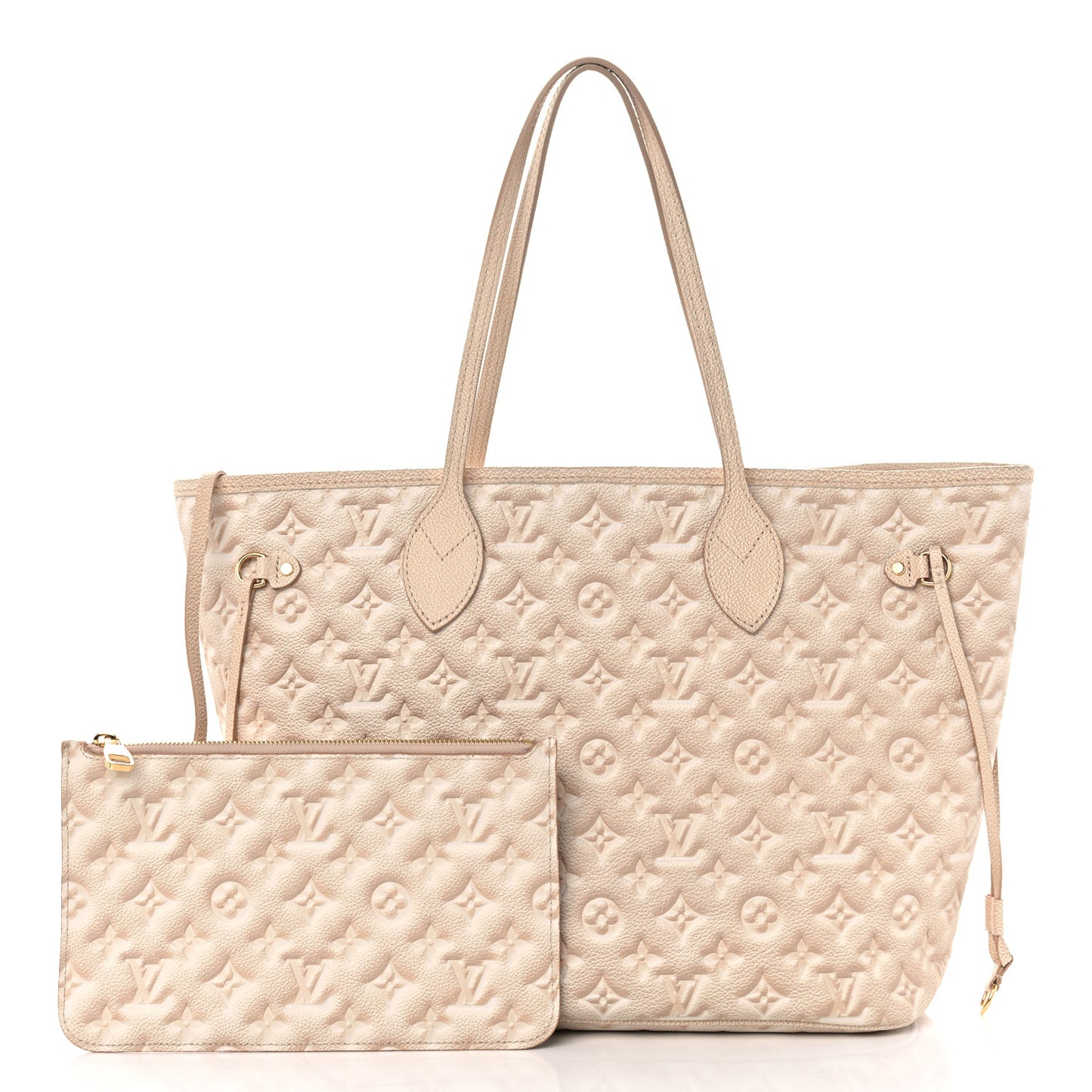 Empreinte Monogram Summer Stardust Neverfull MM Beige Clair