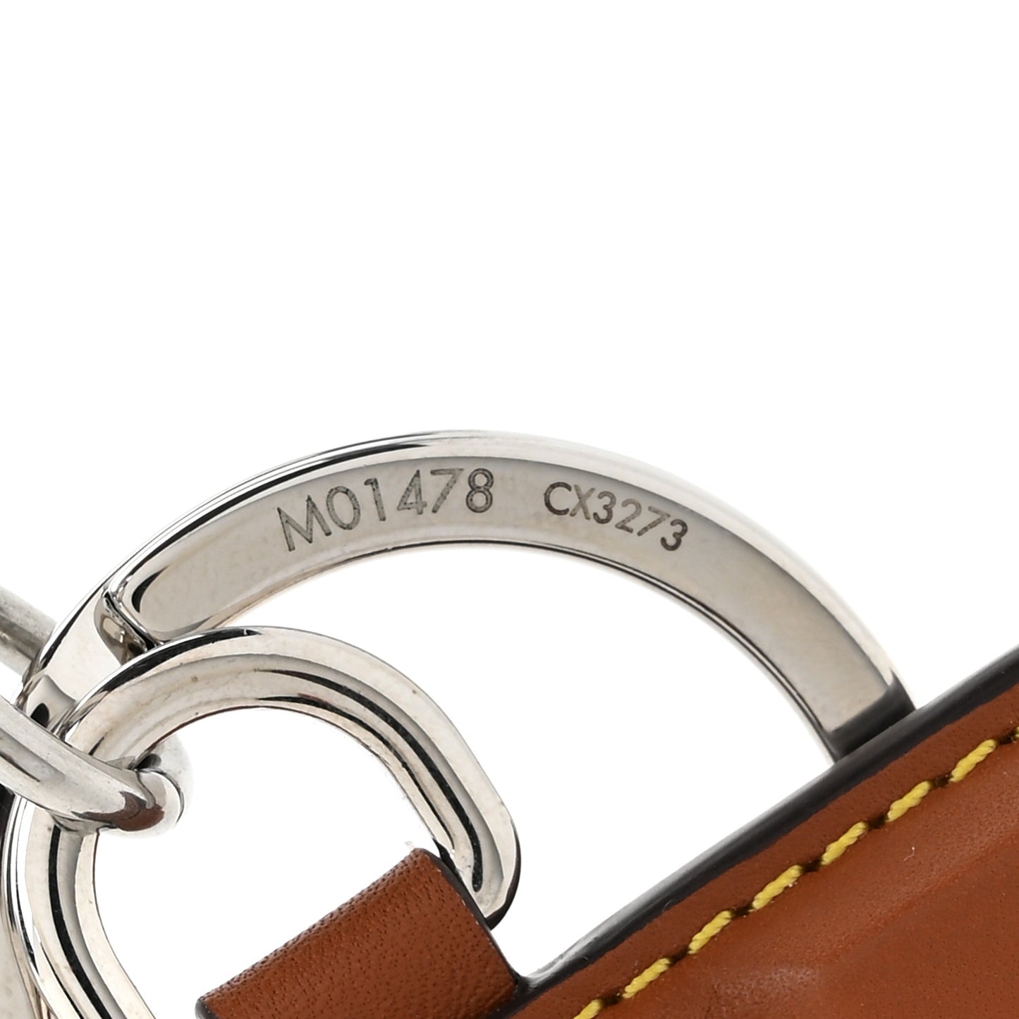 Monogram LV Chocolate Bar Bag Charm Key Holder