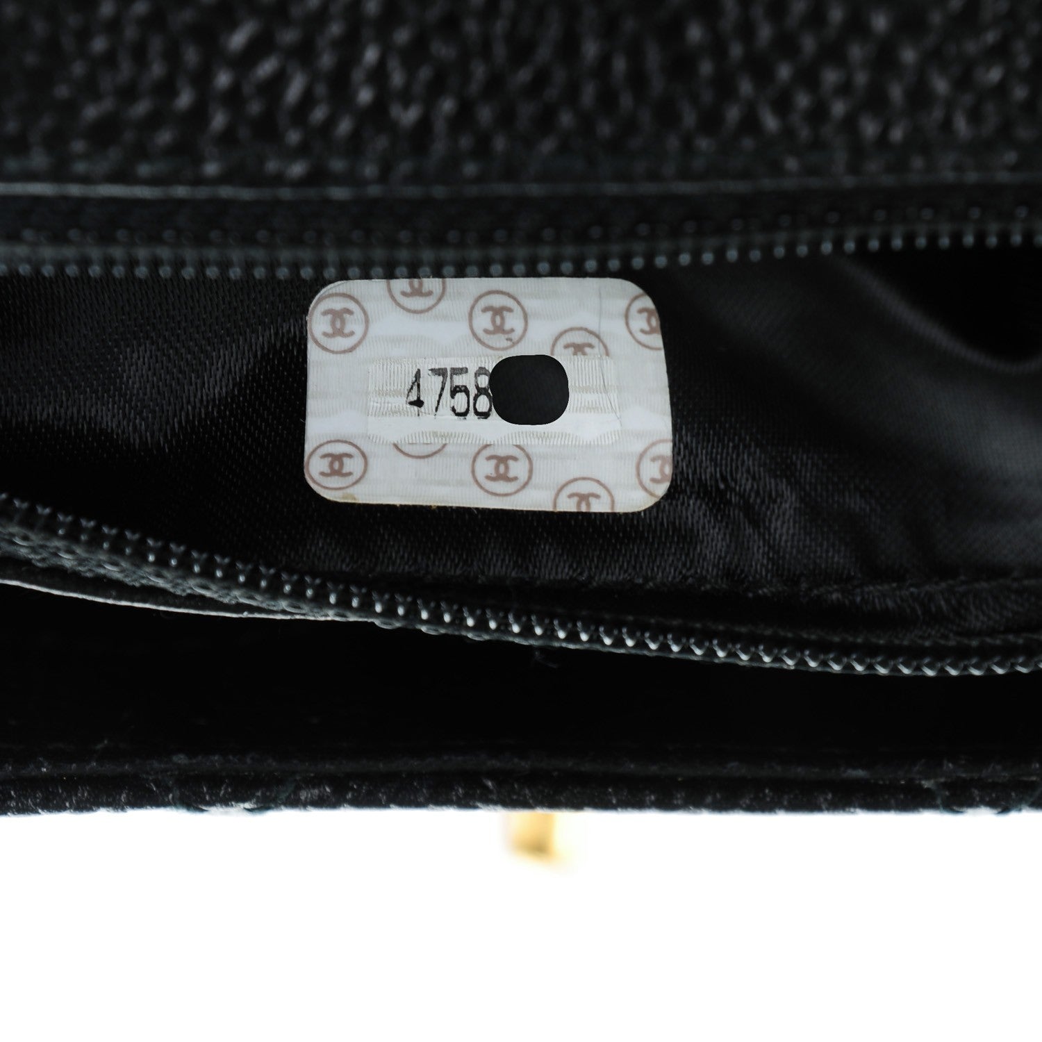 Chanel Caviar Quilted Medium Flap Shoulder Bag Black 9 of 9