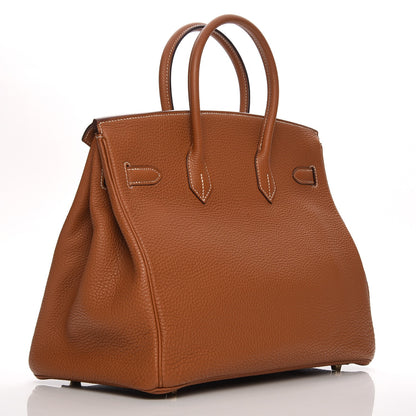 Hermes Togo Birkin 35 Gold 3 of 28