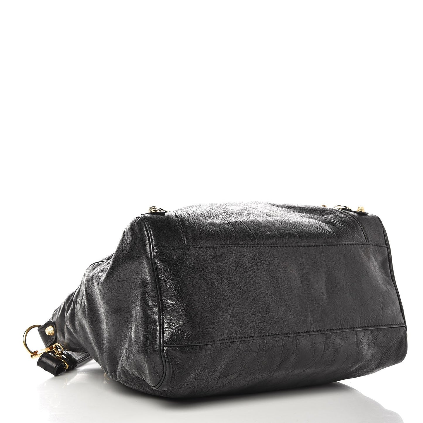 Agneau Giant 12 Gold Hardware Velo Black
