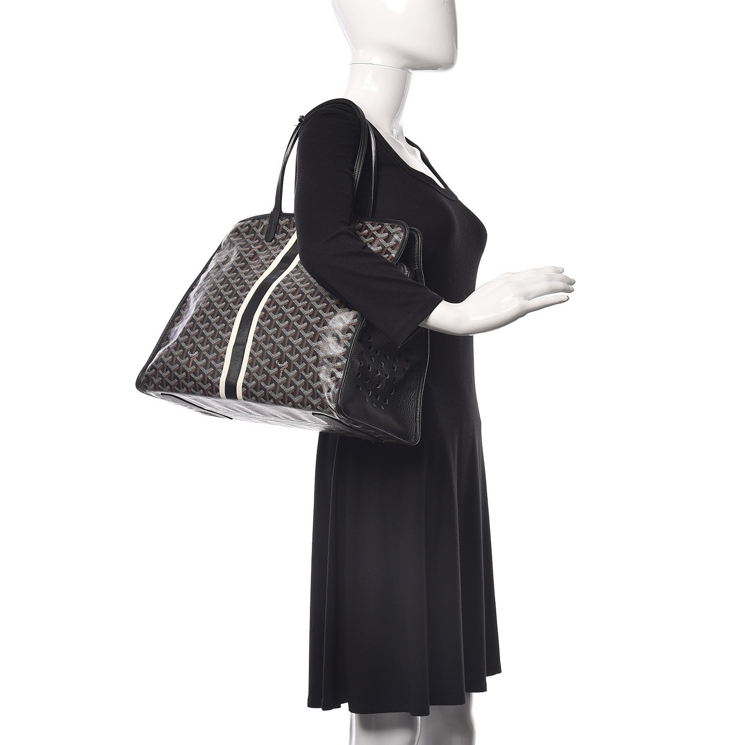 Goyard Goyardine Sac Hardy Pet Carrier PM Black 2 of 9