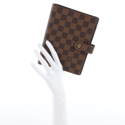 Louis Vuitton Damier Ebene Medium Ring Agenda Cover 2 of 7