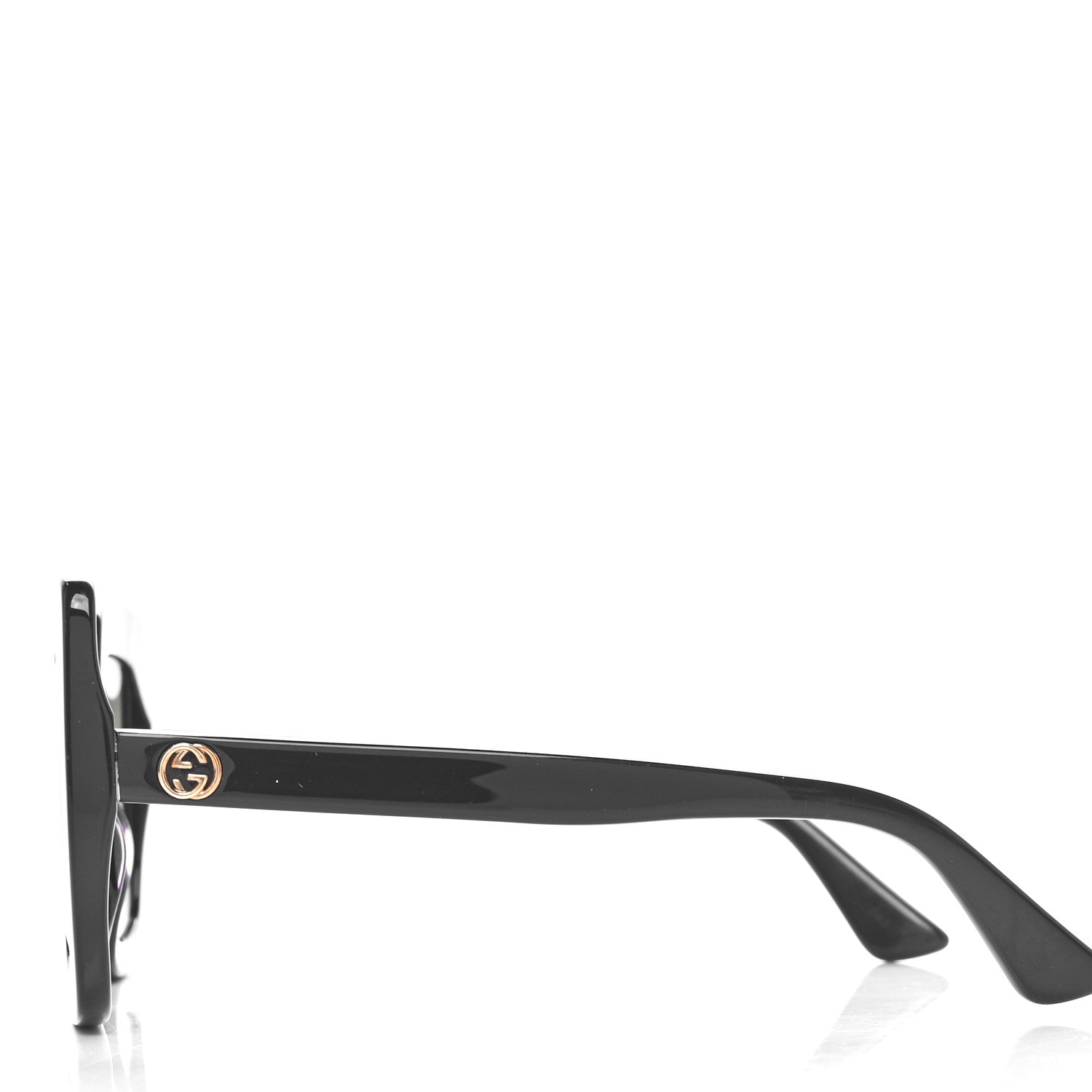 Gucci Acetate Oversize Sunglasses GG0328S Blue 3 of 7