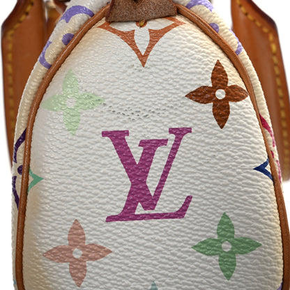 Louis Vuitton Monogram Multicolor Mini Sac HL Speedy White 11 of 11