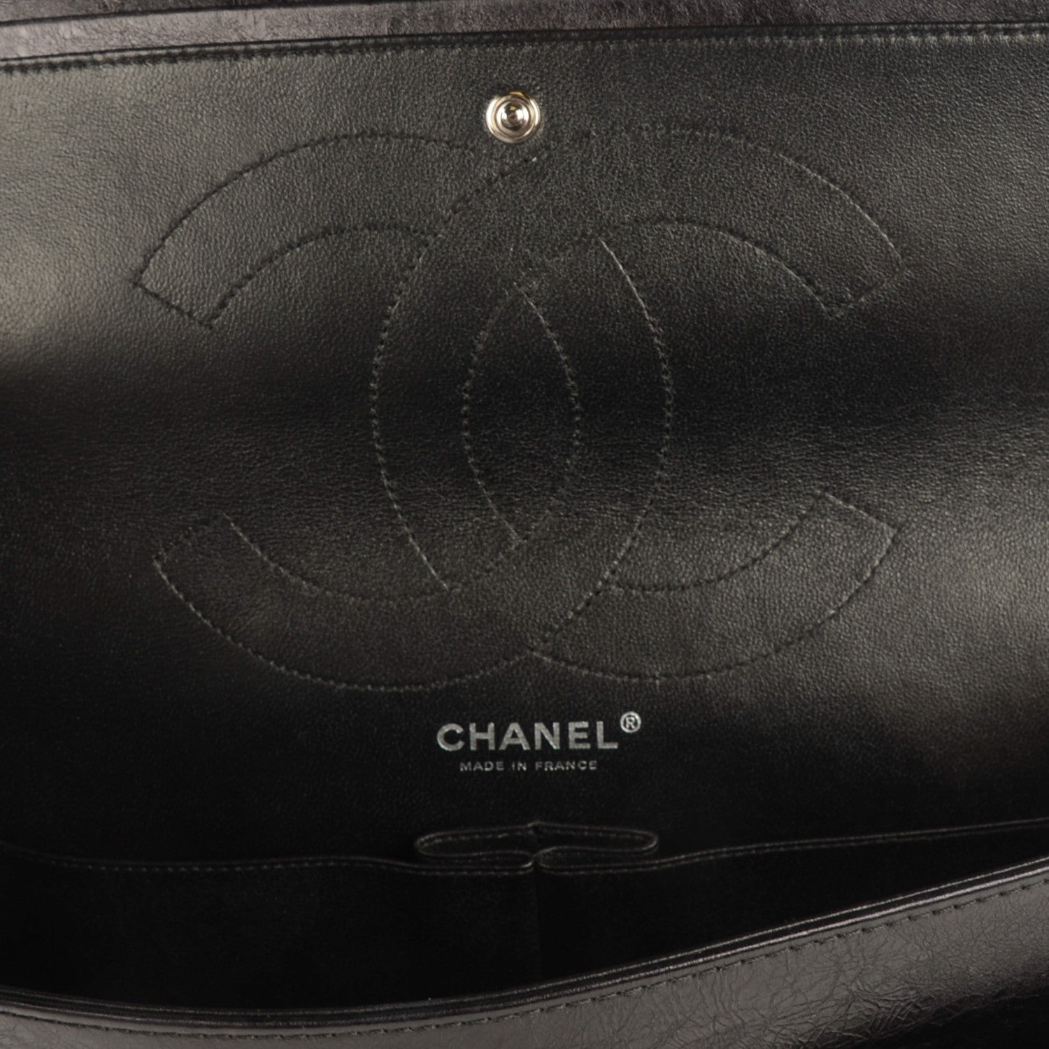 Chanel Metallic Calfskin 2.55 Reissue 227 Flap Black 7 of 8