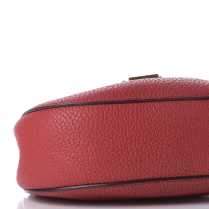 Chloe Grained Lambskin Mini Drew Shoulder Bag Red 6 of 8