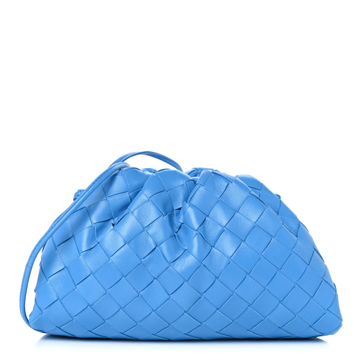 Bottega Veneta Nappa Intrecciato The Mini Pouch Swimming Pool 1 of 9