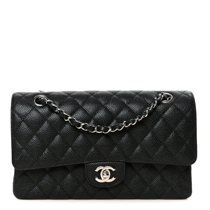 Chanel Caviar Quilted Medium Double Flap Black 1 of 11