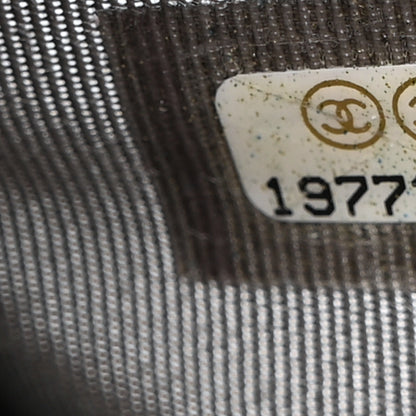 Chanel Caviar Quilted Large Gusset Zip Around Wallet Grey 8 of 12