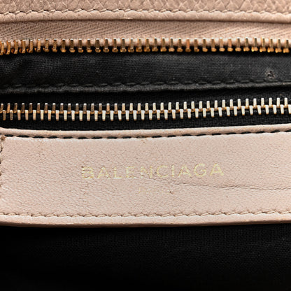 Balenciaga Chevre Gold Hardware Metallic Edge City Beige Praline 6 of 11