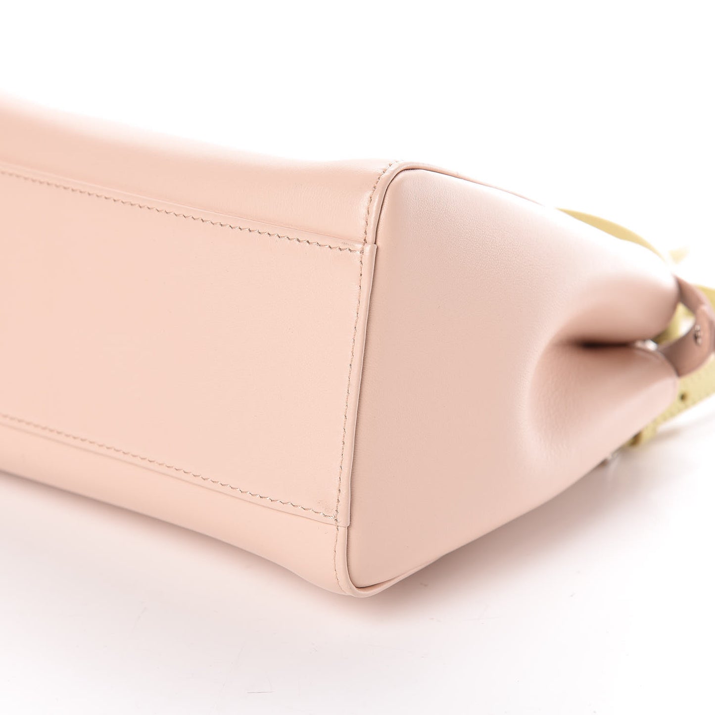 Nappa Colorblock Mini Peekaboo Iconic Satchel Plaster Banana Grigio Polvere