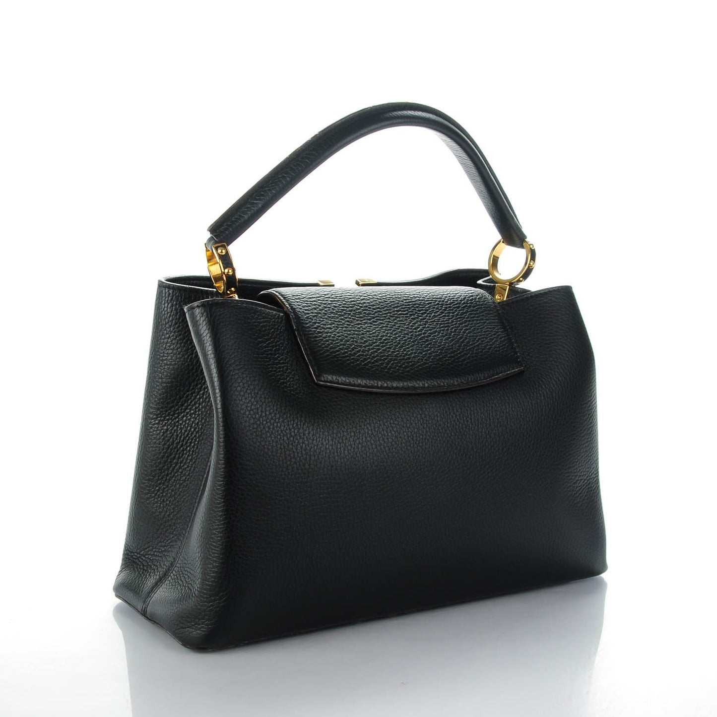 Taurillon Capucines MM Black