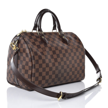 Louis Vuitton Damier Ebene Speedy Bandouliere 30 3 of 8