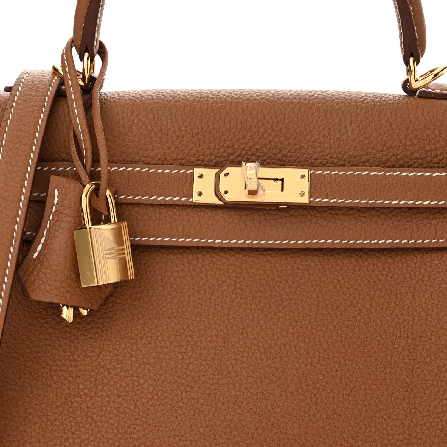 Hermes Togo Kelly Retourne 25 Gold 8 of 11