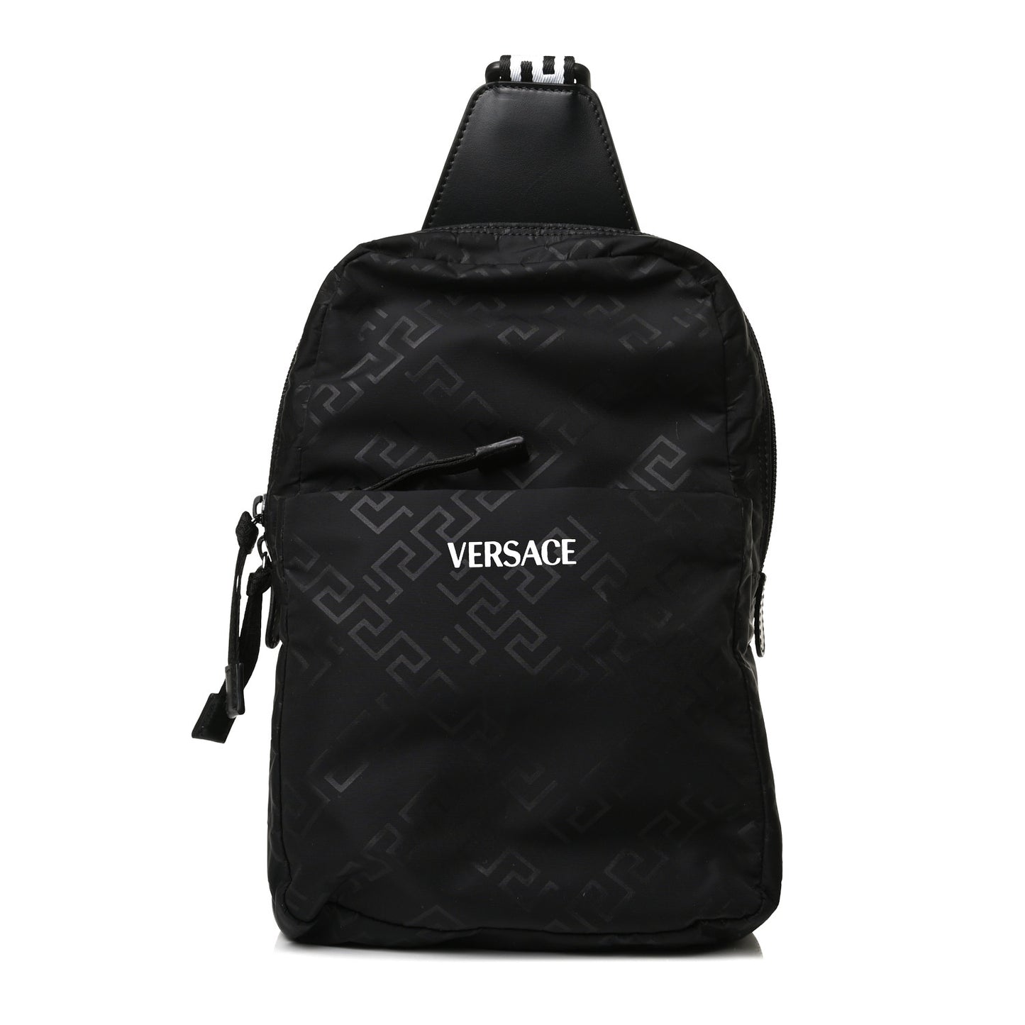 Nylon Sling Bag Black