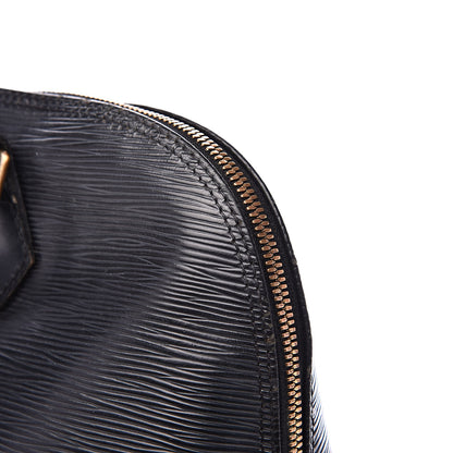 Louis Vuitton Epi Alma PM Black 17 of 19