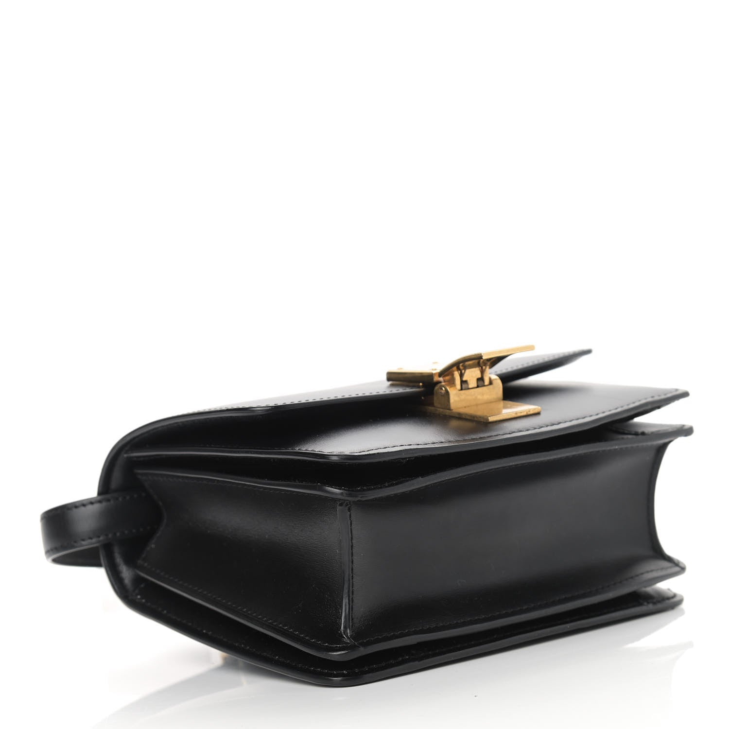 Celine Box Calfskin Small Classic Box Flap Bag Black 4 of 10