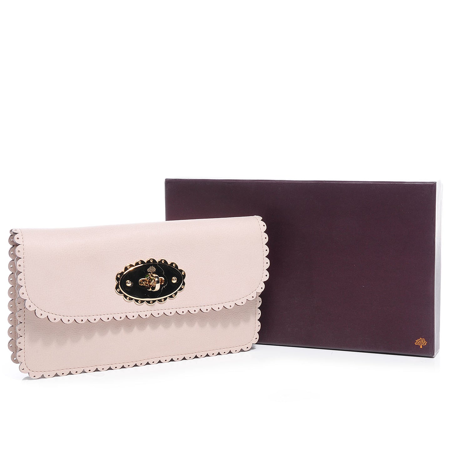 Soft Matte Pebbled Cookie Long Wallet Beige