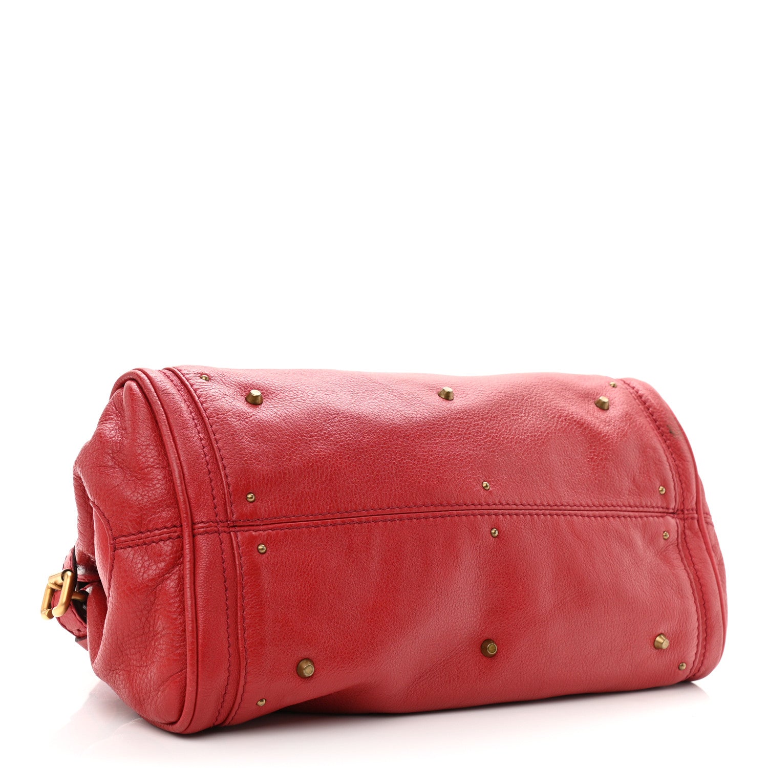 Chloe Calfskin Medium Paddington Satchel Rouge 4 of 15