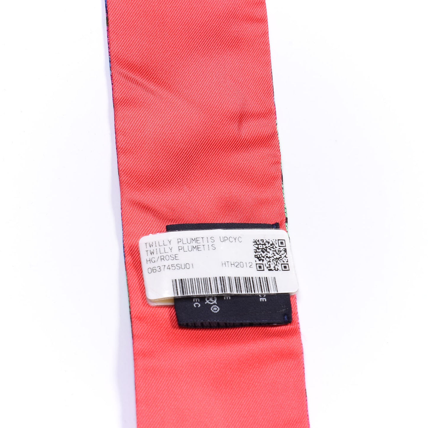 Silk Plumetis Twilly Rose