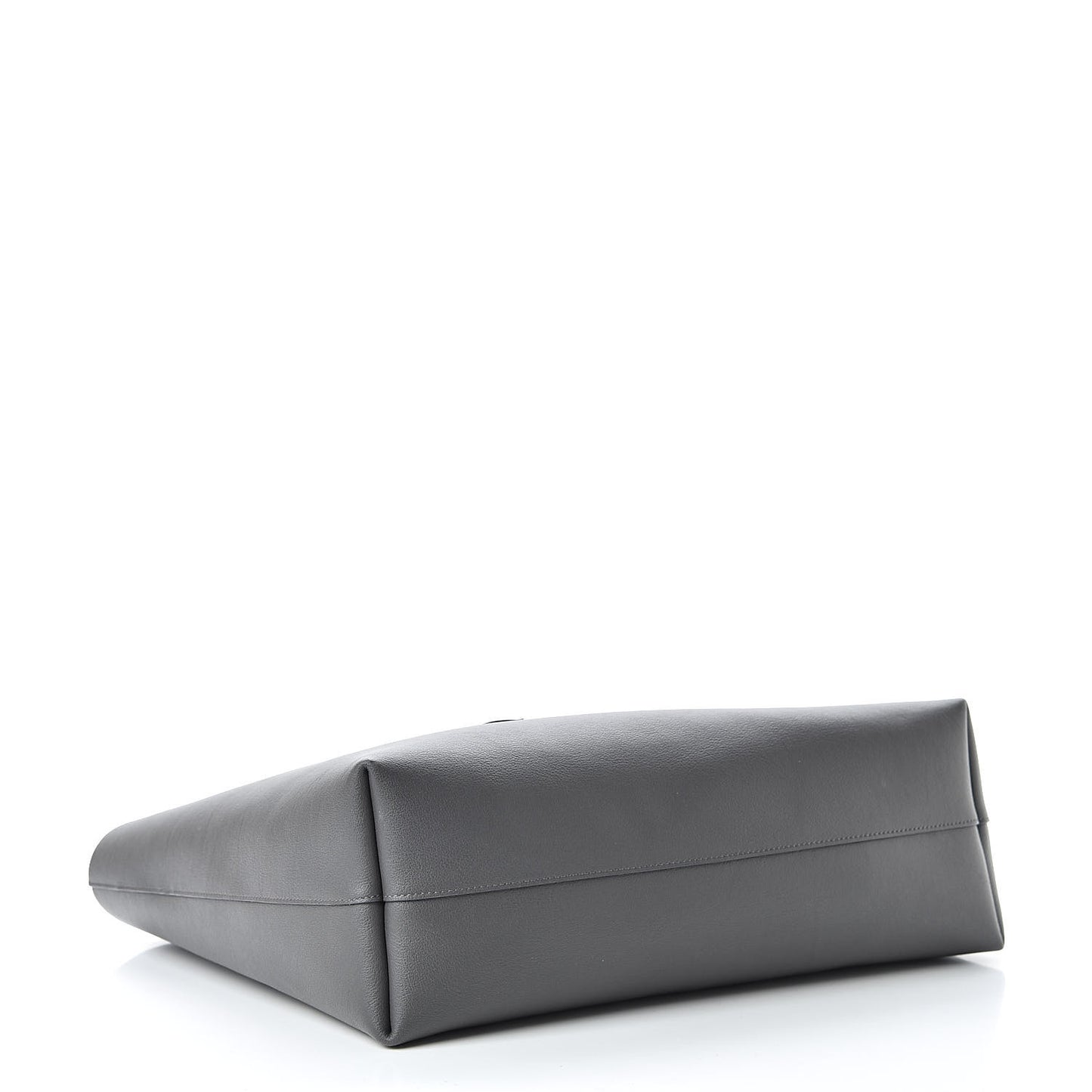 Calfskin Large Shopping Tote Dark Grey