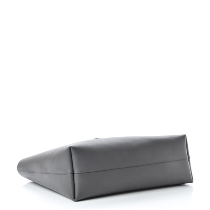 Saint Laurent Calfskin Large Shopping Tote Dark Grey 5 of 11