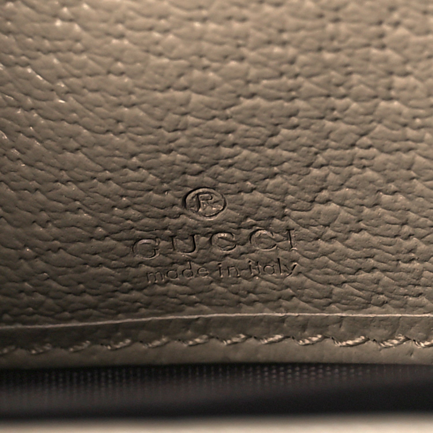 Gucci GG Supreme Monogram Textured Dollar Calfskin Web Ophidia Zip Around Wallet Beige Mystic White Oatmeal 6 of 10