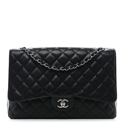 Chanel Caviar Quilted Maxi Single Flap Black 1 of 11