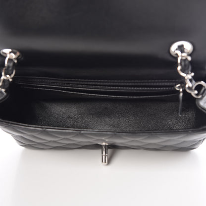 Chanel Lambskin Quilted Mini Rectangular Flap Black 7 of 10