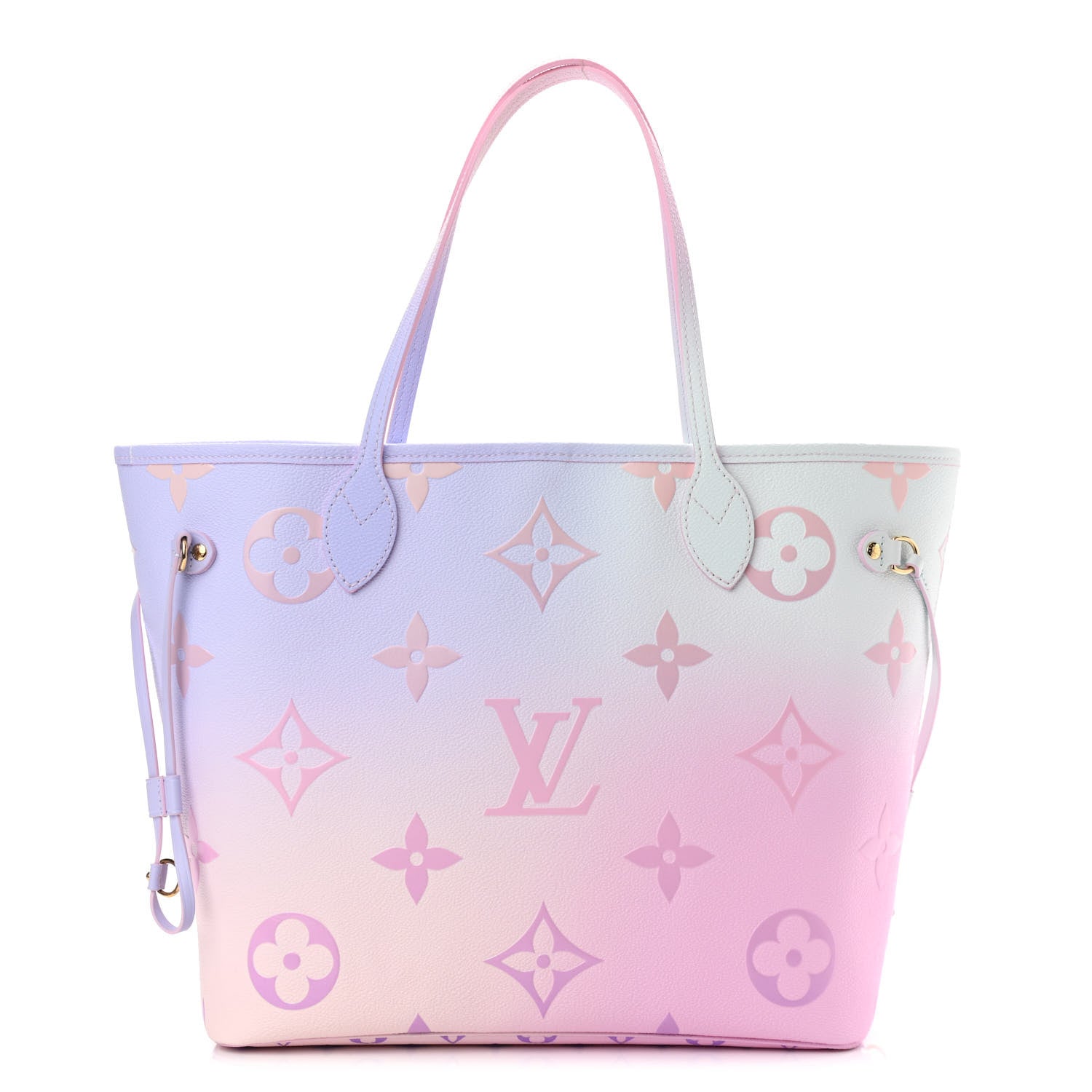 Louis Vuitton Monogram Giant Spring In The City Neverfull MM Sunrise Pastel 3 of 10