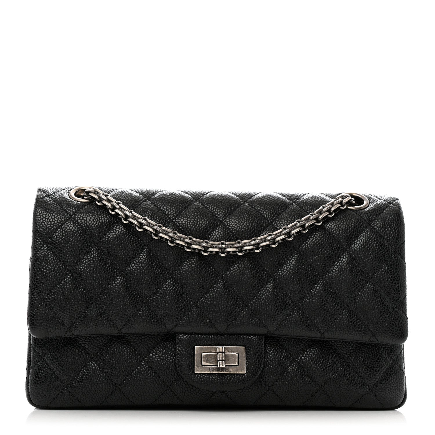 Chanel Caviar Quilted 2.55 Reissue 225 Flap Black 1 of 13