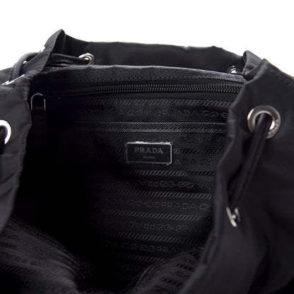 Prada Re-Nylon Saffiano Medium Backpack Black 7 of 10