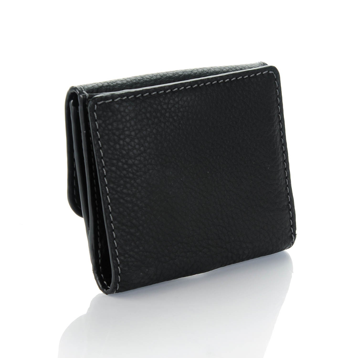 Chloe Grained Calfskin Marcie Square Wallet Black 4 of 7