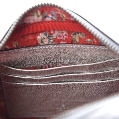 Gucci Laminated Nappa Web Trapuntata Mini GG Shoulder Bag Argento 6 of 10