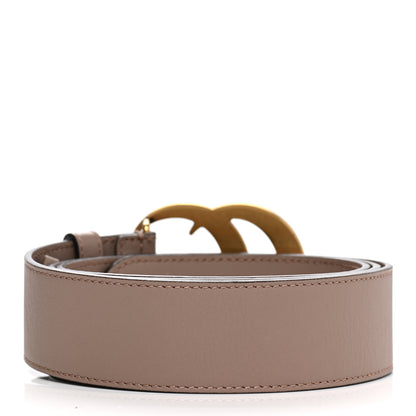 Gucci Calfskin Double G 40mm Belt 100 40 Porcelain Rose 2 of 5