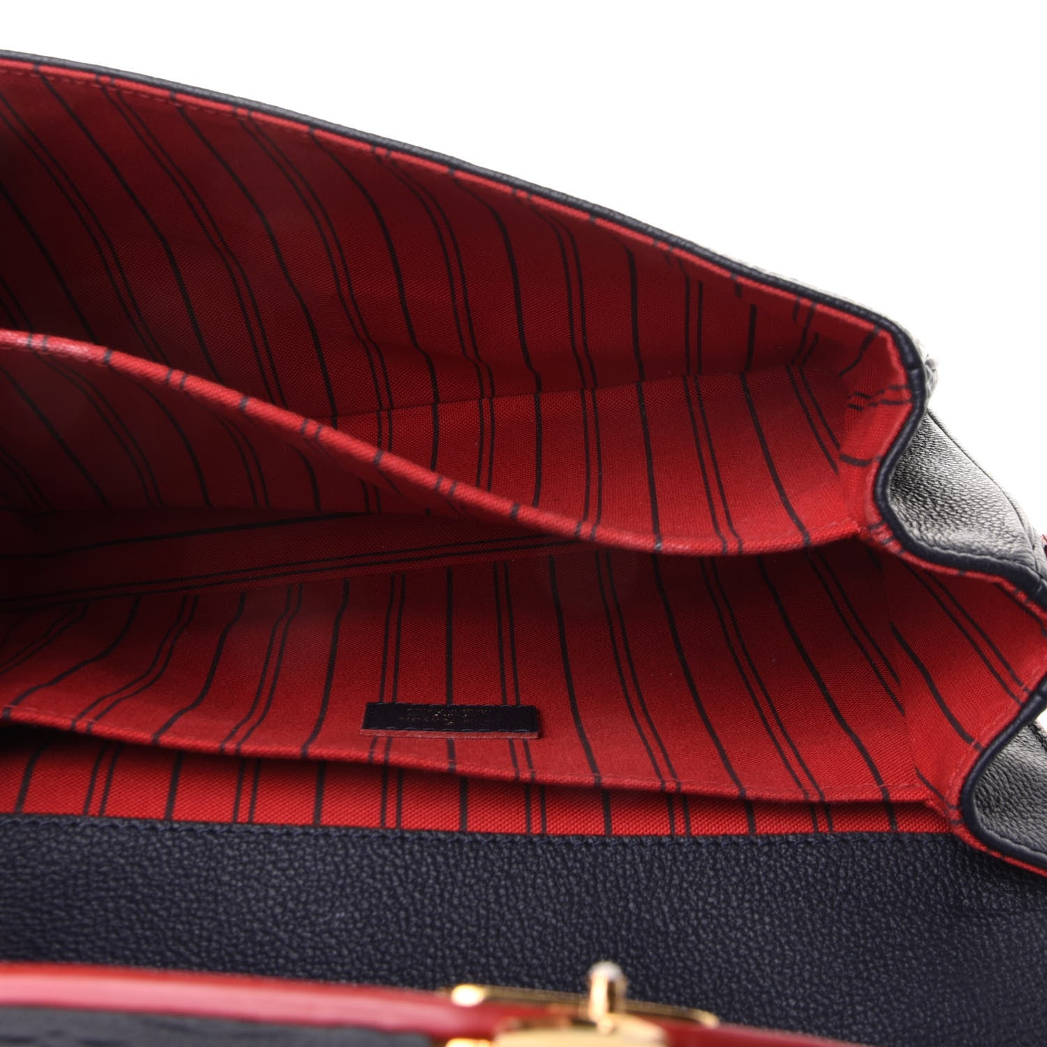 Louis Vuitton Empreinte Pochette Metis Marine Rouge 5 of 13