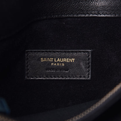 Saint Laurent Pony Effect Calfskin Leopard Print Baby Supple Sac De Jour 7 of 25