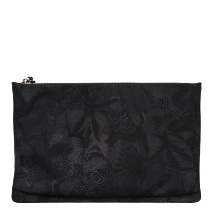 Valentino Garavani Nylon Camubutterfly Rockstud Zip Pouch Black 1 of 12