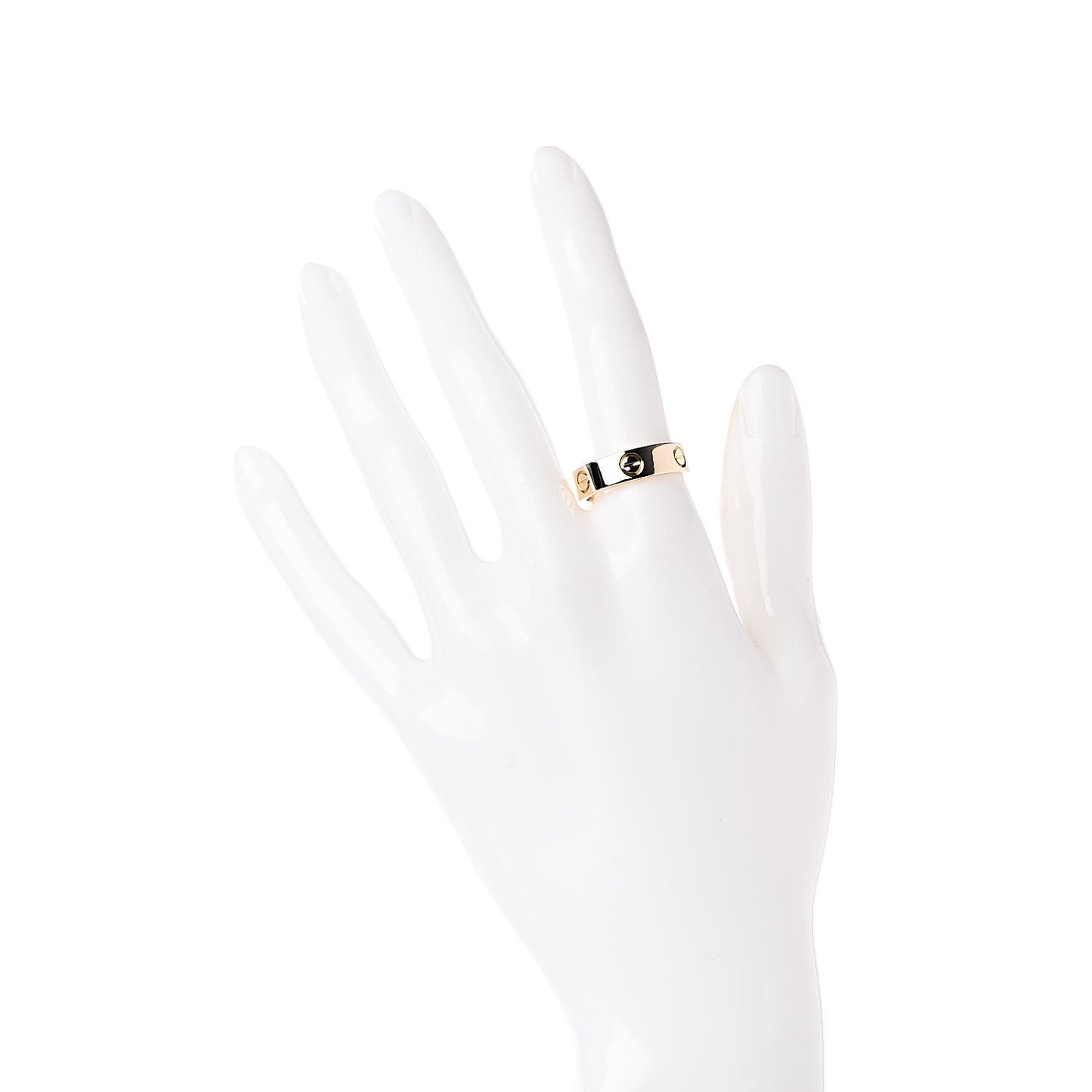 18K Yellow Gold 5.5mm LOVE Ring 55 7.25