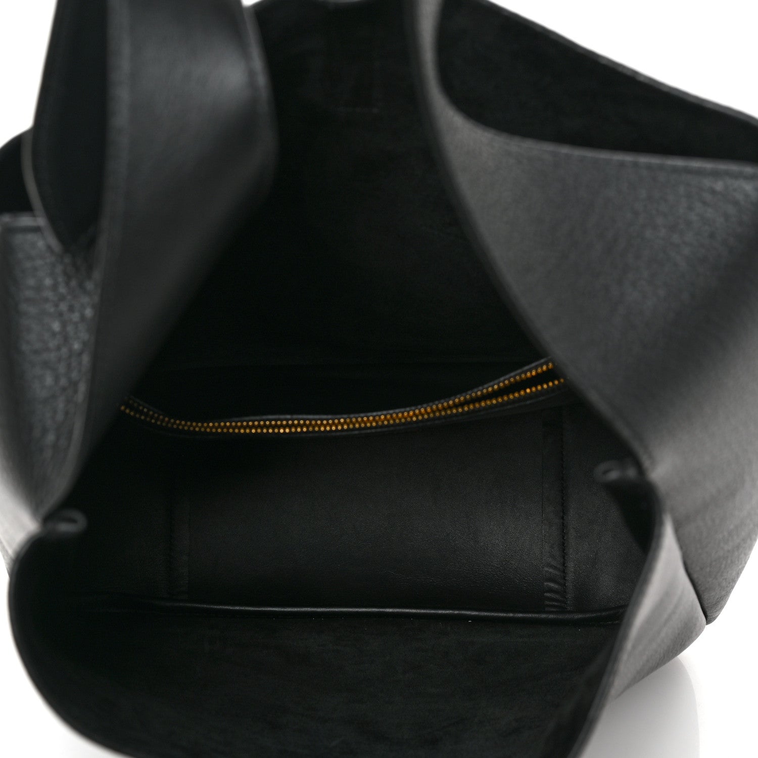 Saint Laurent Smooth Calfskin Large Le 5 A 7 Soft Hobo Black 5 of 9