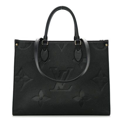 Louis Vuitton Empreinte Monogram Giant Onthego MM Black 1 of 10