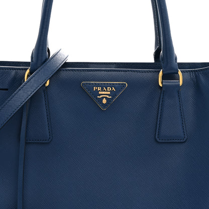 Prada Saffiano Lux Medium Tote Bluette 7 of 12