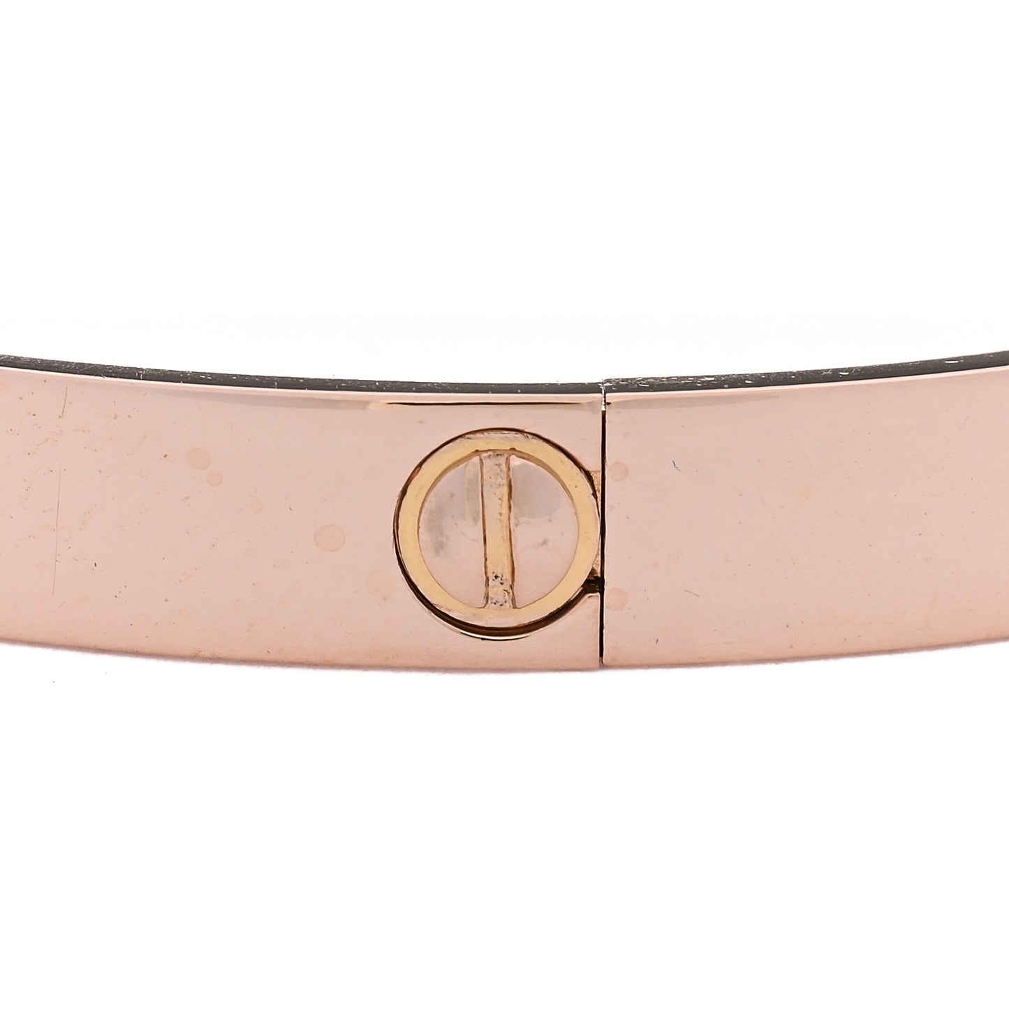 18K Pink Gold LOVE Bracelet 17