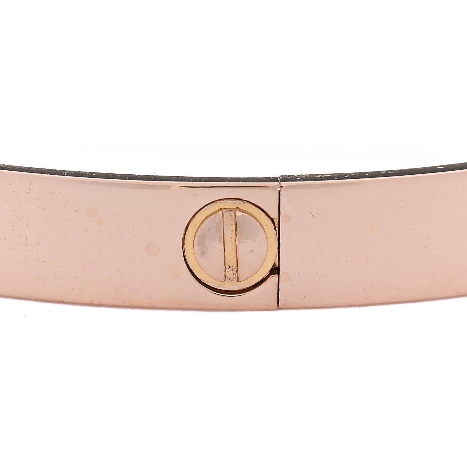 Cartier 18K Pink Gold LOVE Bracelet 17 5 of 8